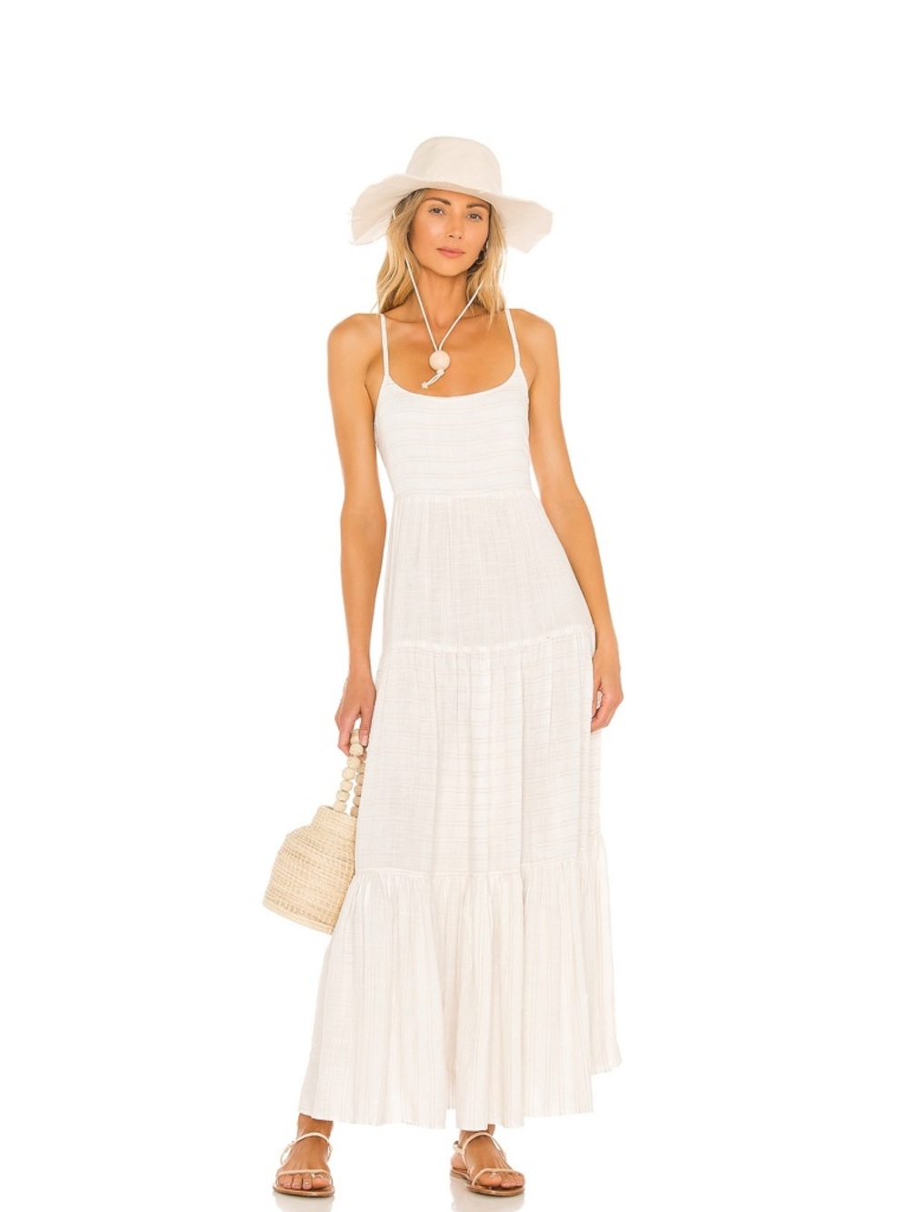 L space Santorini dress and cream Medium